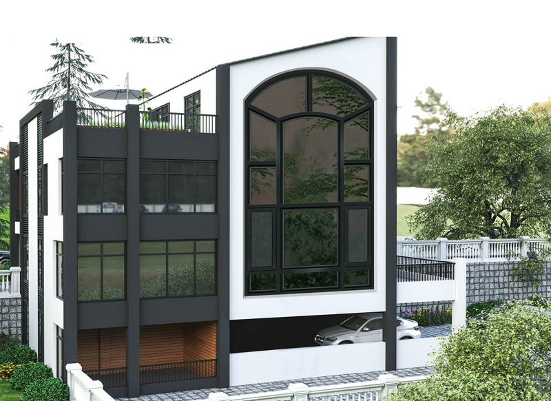 断桥窗纱一体平开窗 VS-109Q